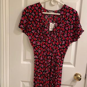 NWT Zara Floral Maxi Dress Size XS